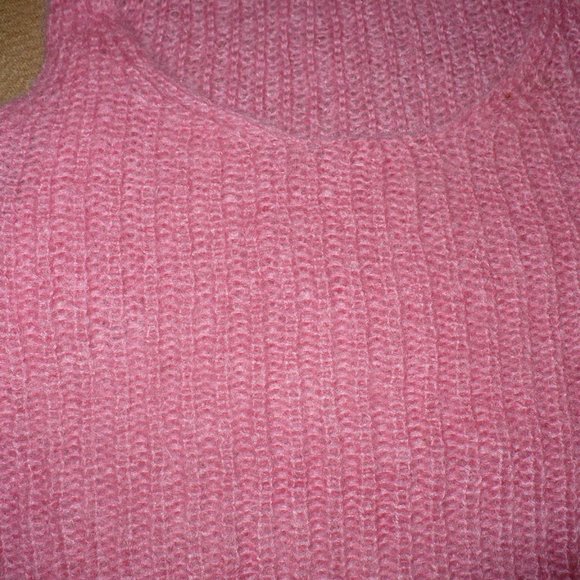 ANNE KLEIN SWEATER, ROSE SIZE MEDIUM - Picture 3 of 4